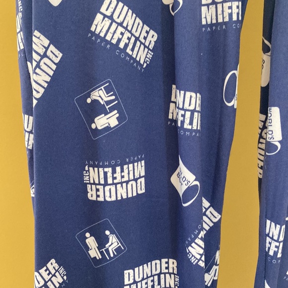 The office print pajama bottoms - Picture 2 of 3